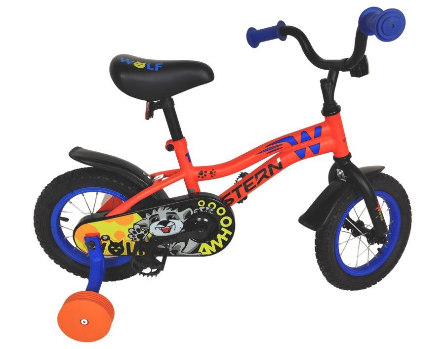 Stern Detský chlapčenský bicykel Wolf 98001 BOY oranžový 12 2024